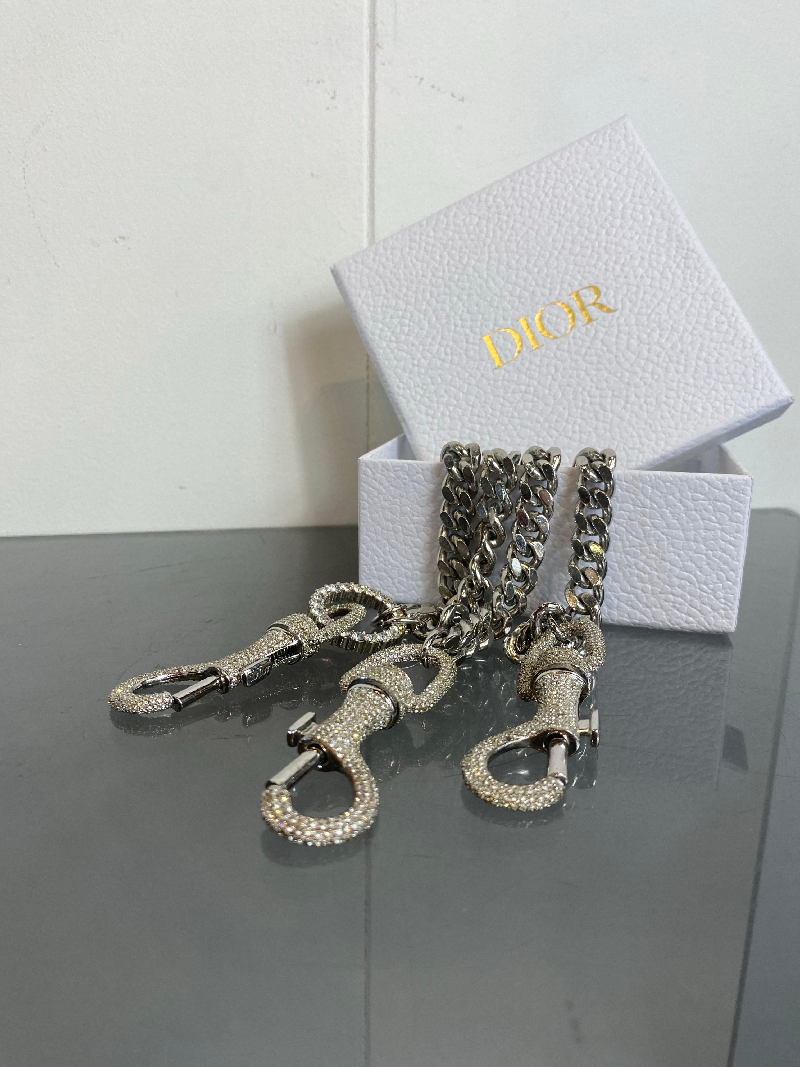 Cinturón de cadena Christian Dior Primavera 2003 de John Galliano en venta 4