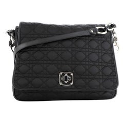 Christian Dior Charming Messenger Bag Cannage Quilt Nylon
