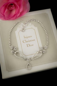 Christian Dior choker necklace 2000s