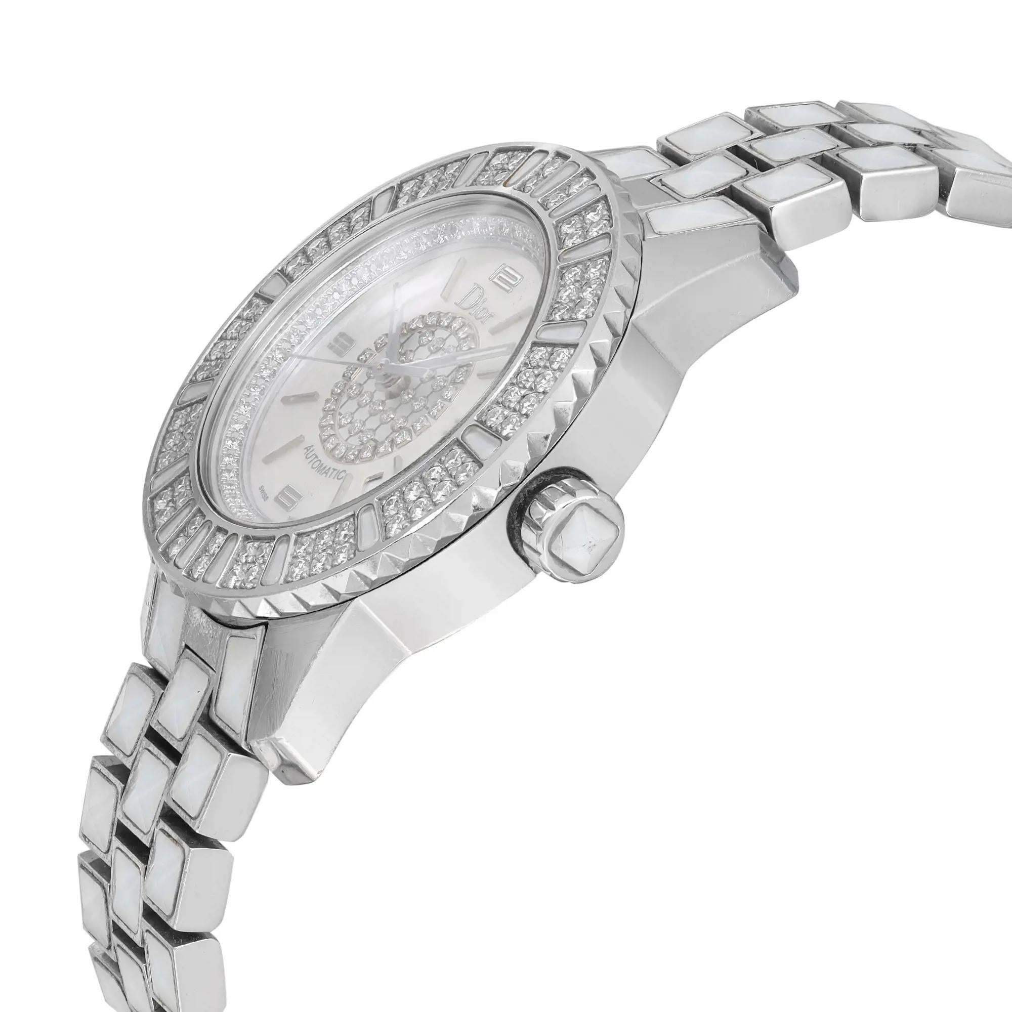 diamond dior watch sapphire coated price