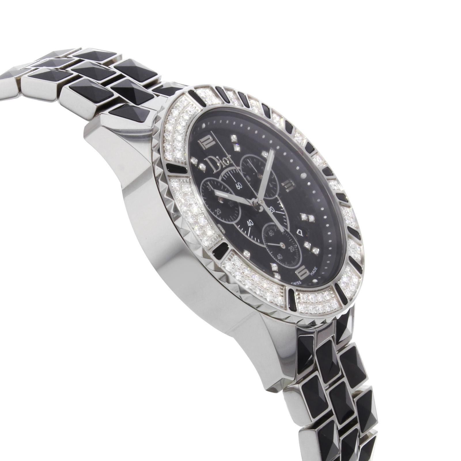 diamond dior watch