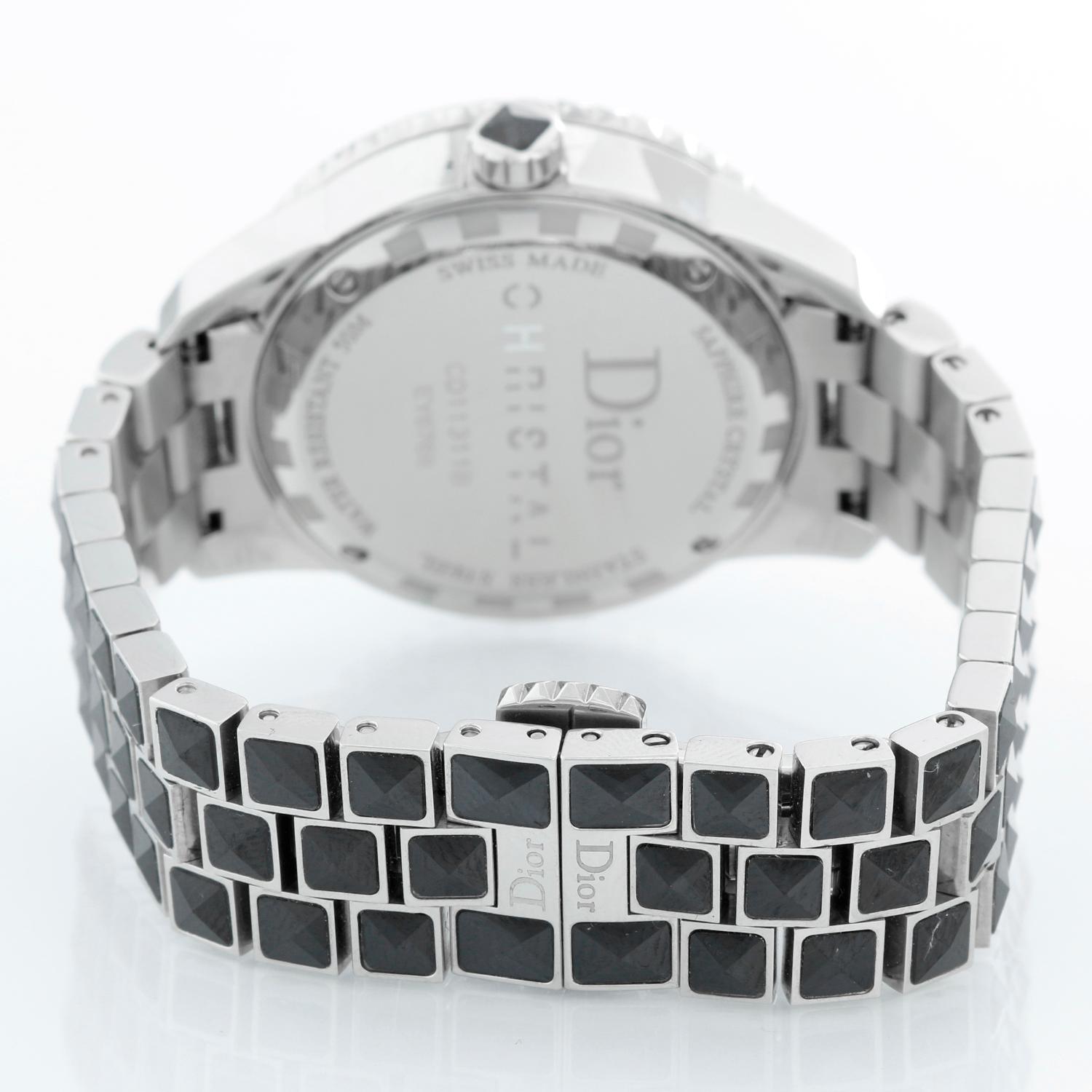 Christian Dior Christal Diamond Ladies Watch In Excellent Condition In Dallas, TX