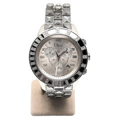 Used Christian Dior Christal Lady's Watch with Chronograph Function