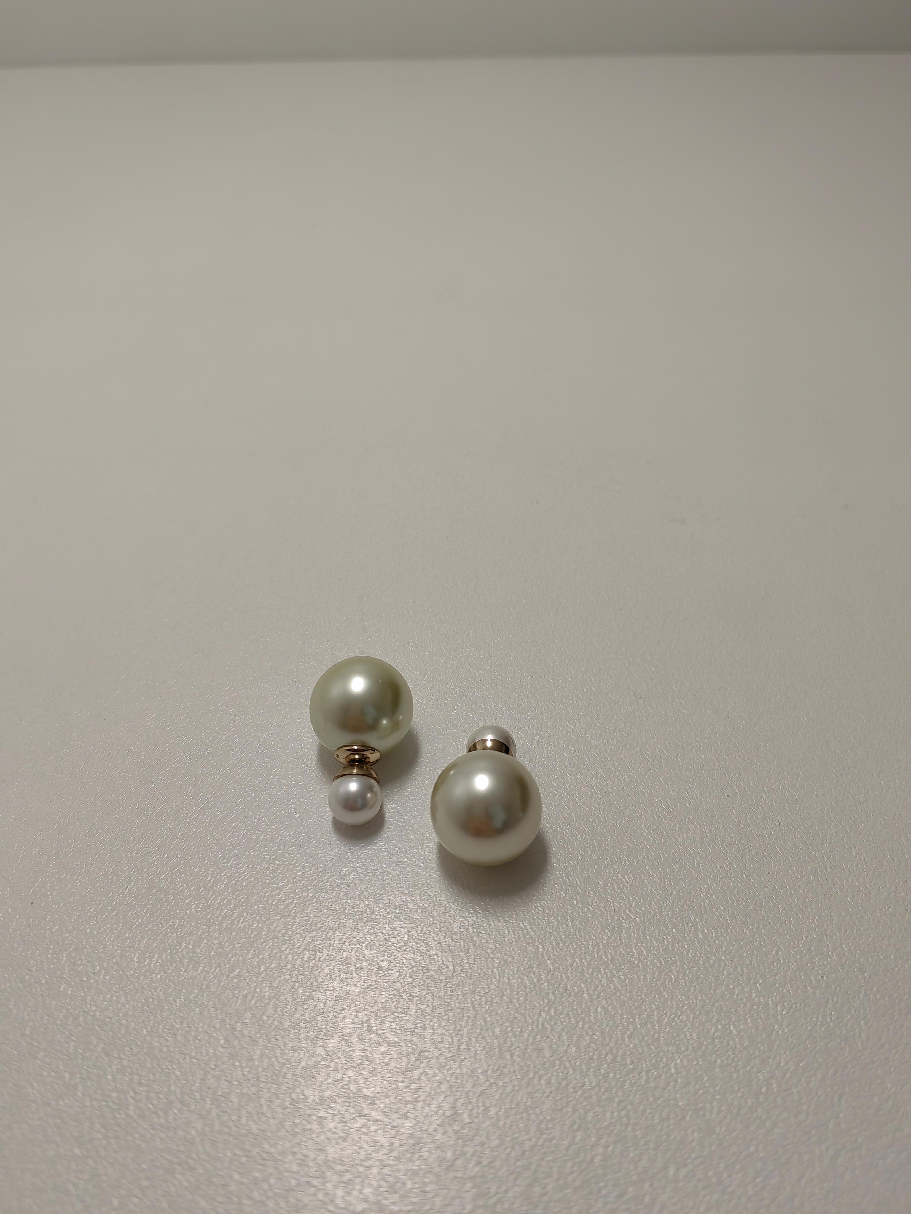 Women's Christian Dior Classic Pearl Tribales Earrings