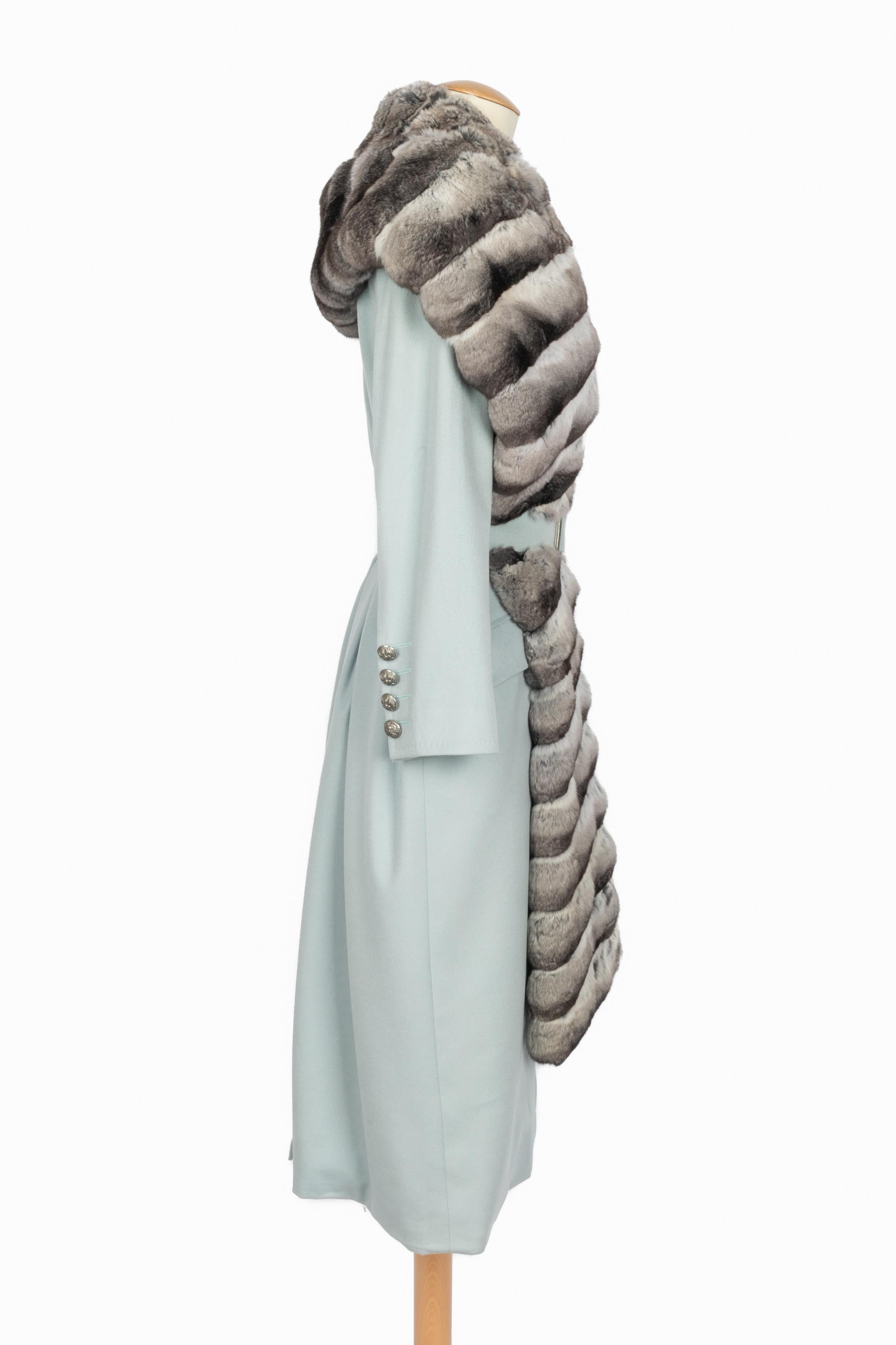 Grigio Cappotto Christian Dior circa 2008 in vendita