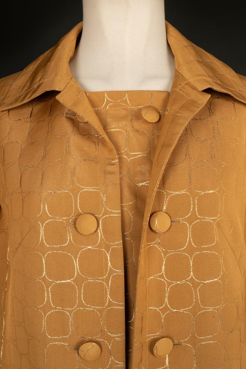 Christian Dior Mantel aus Seide, hergestellt 2008 im Angebot 2