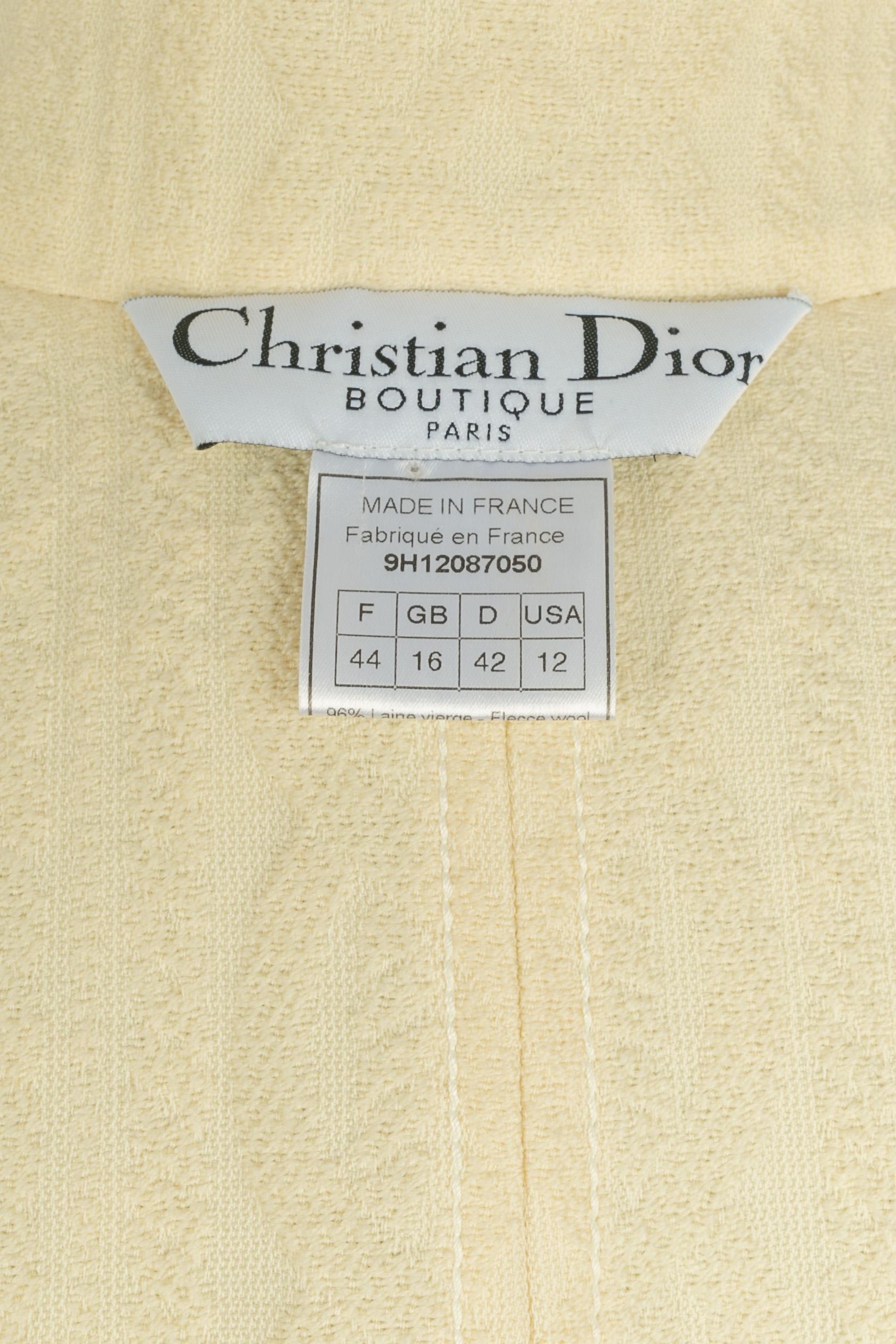 Cappotto Christian Dior Inverno 1999 in vendita 6