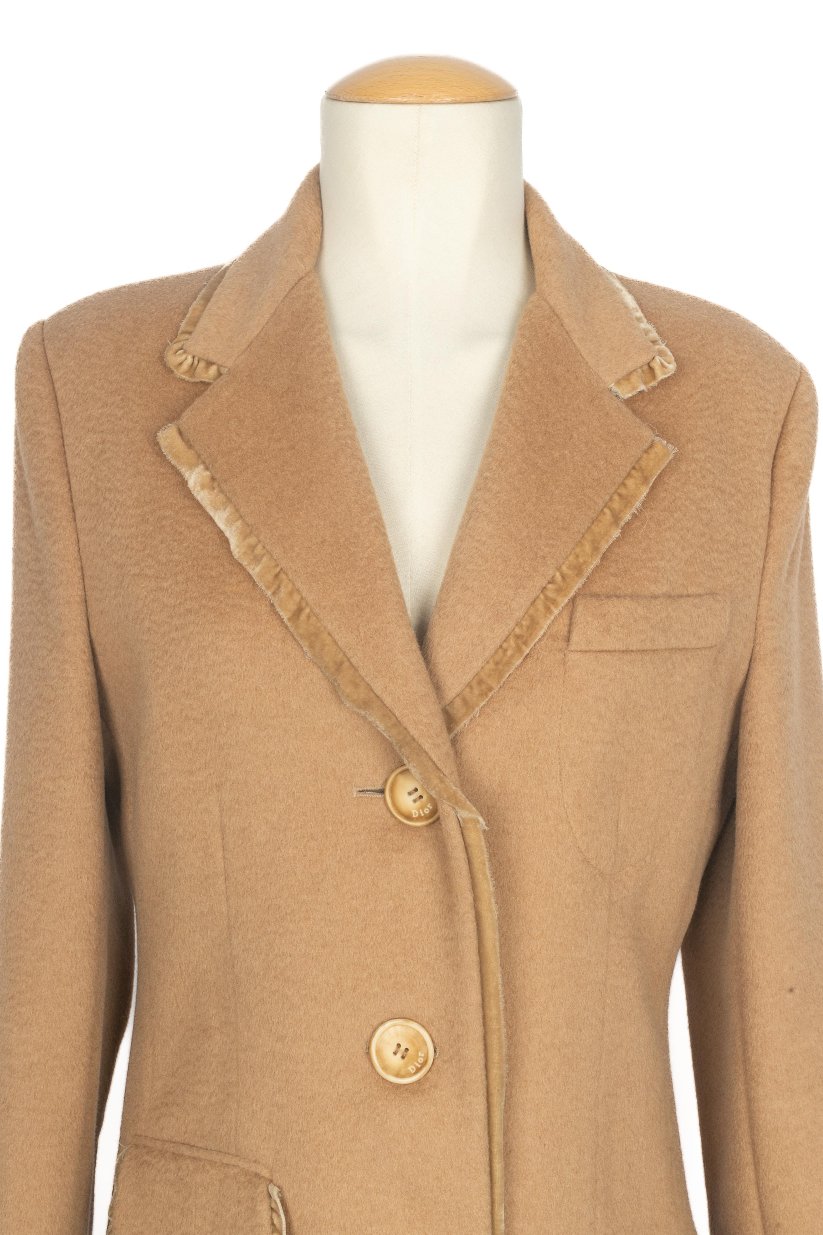 Abrigo Christian Dior Invierno 2005 Marrón en venta