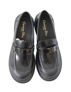 Christian Dior Code Black Loafer Sz 38