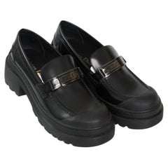 Christian Dior Code Schwarzer Loafer Gr. 38