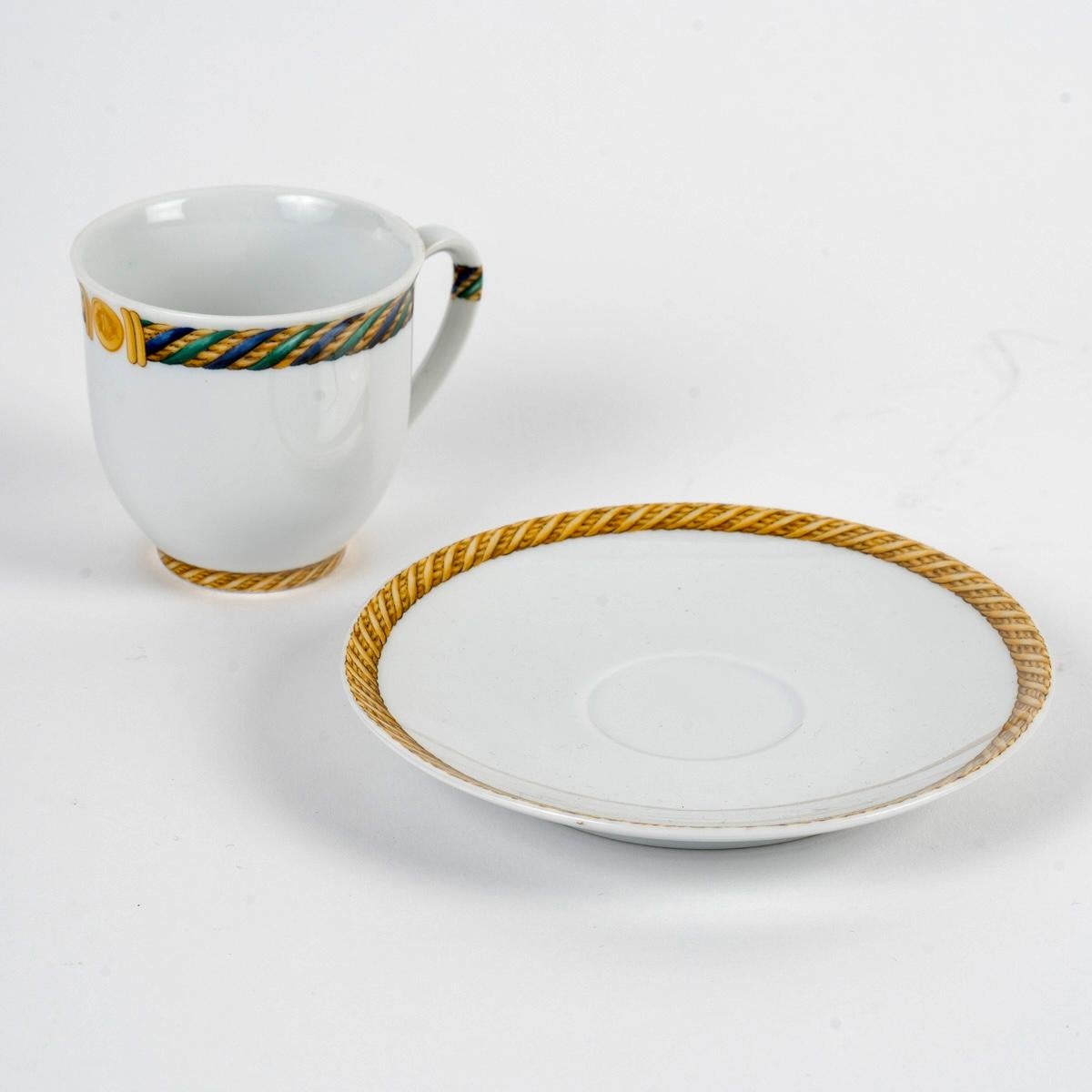 Christian Dior - Juego de café Torsadior Porcelana - 12 Personas en venta 1