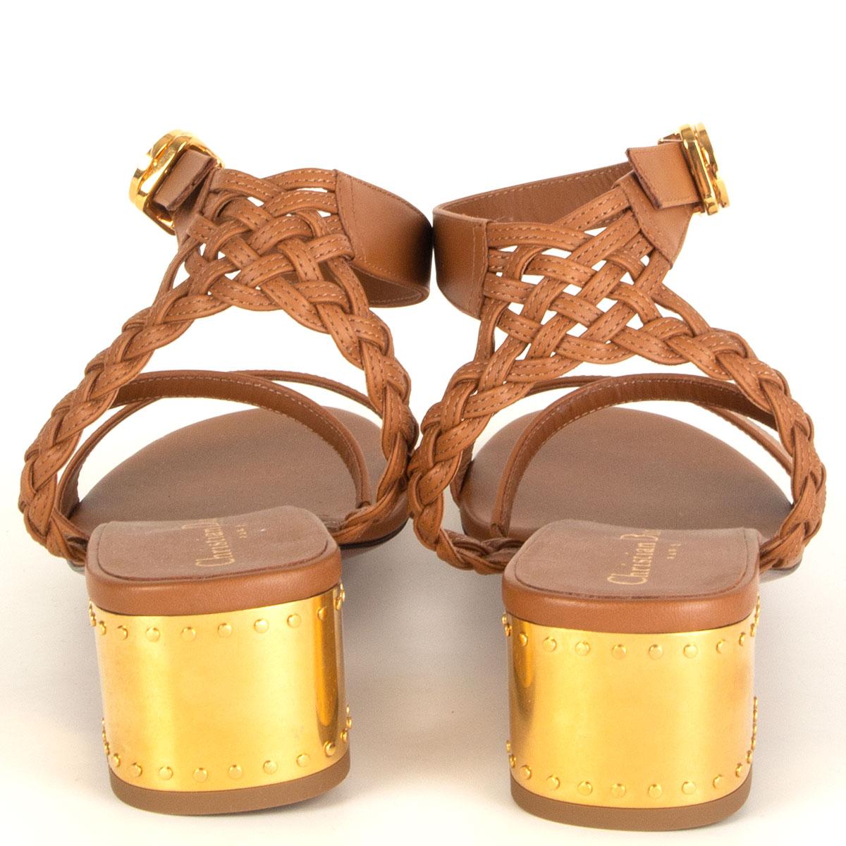 dior brown sandals