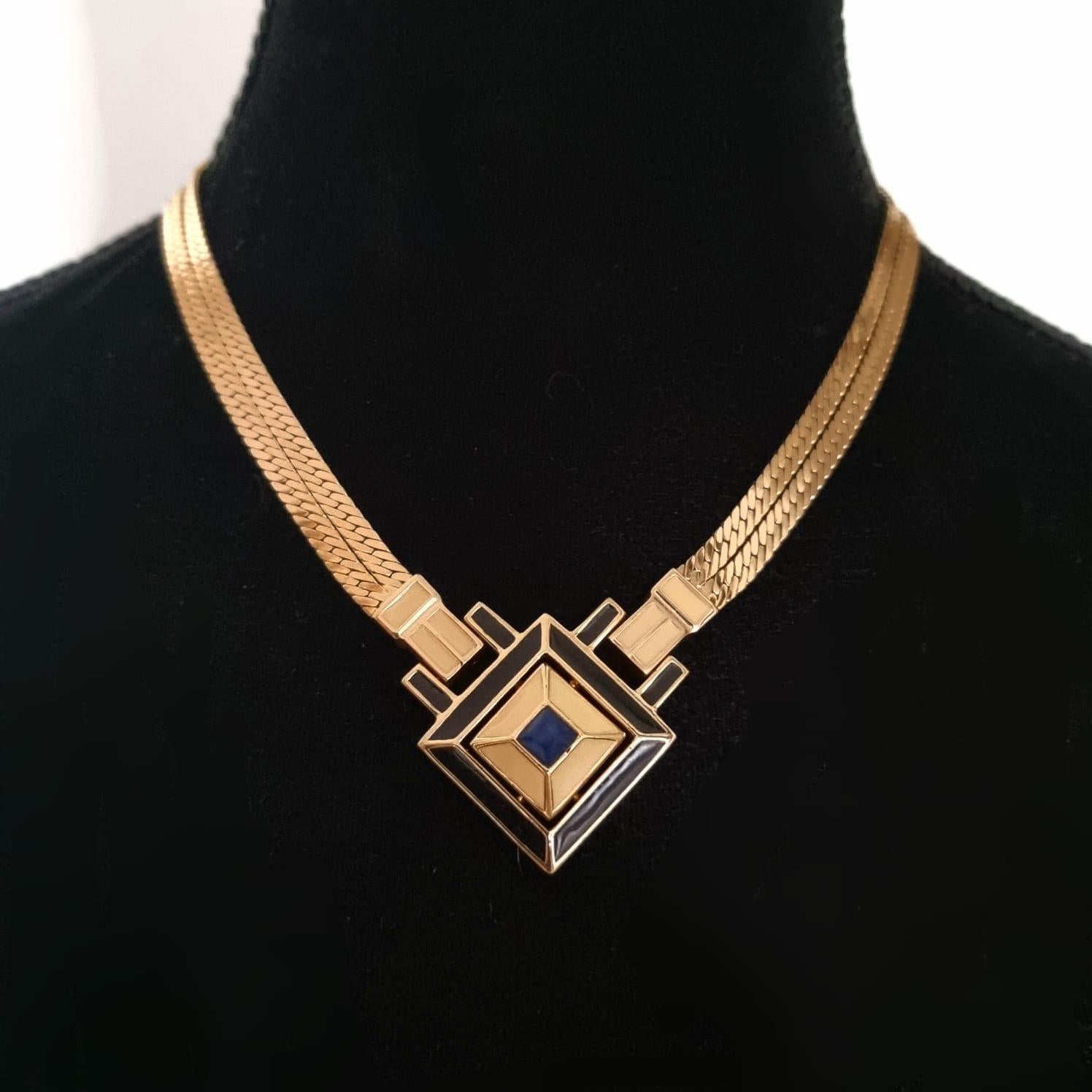 Women's Christian Dior - Vintage 1980s NECKLACE, signed For Sale