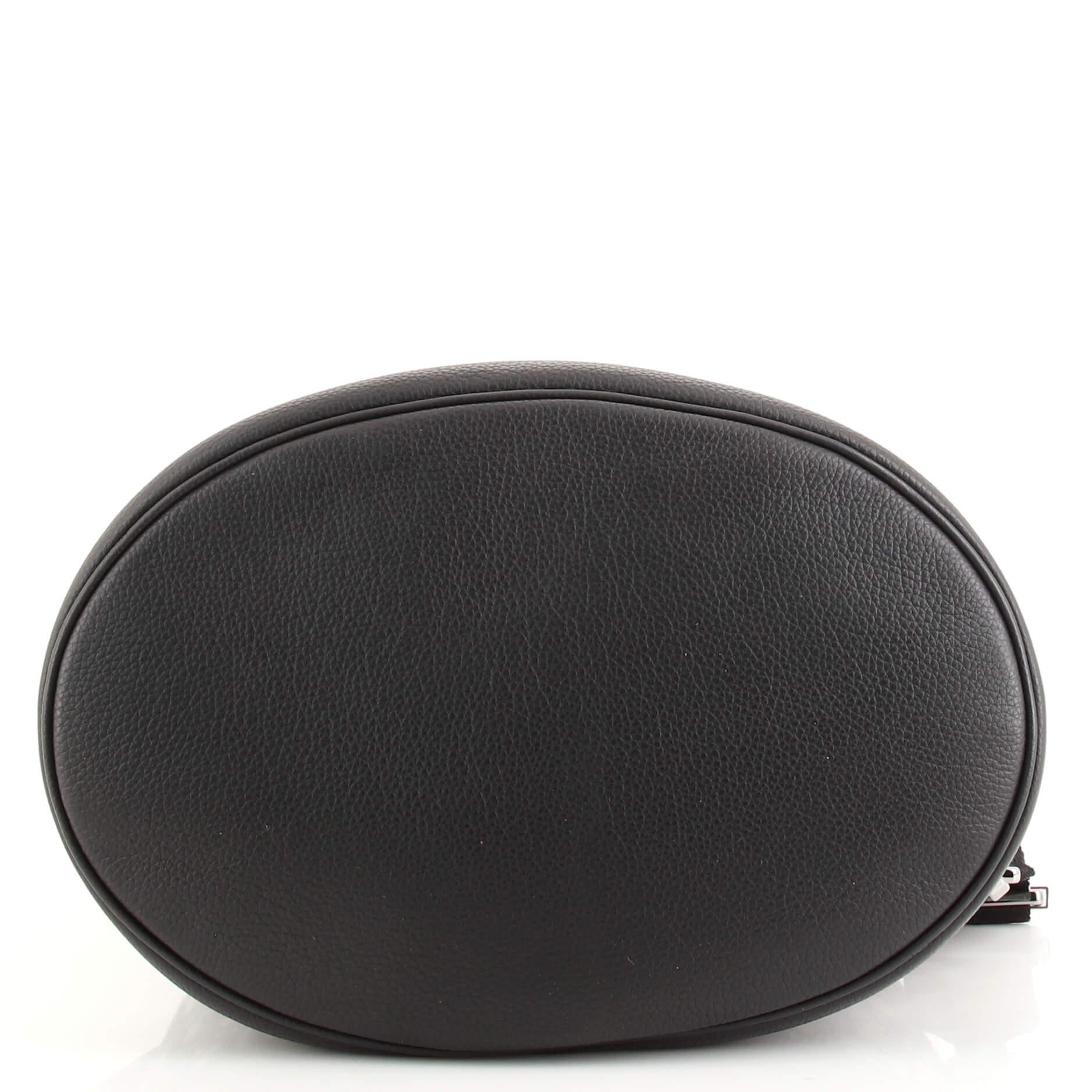 Women's or Men's Christian Dior Convertible Drawstring Sling Backpack Oblique Canvas with Leather