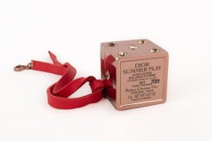 Christian Dior Coppery Metal Beauty Bag Jewelry
