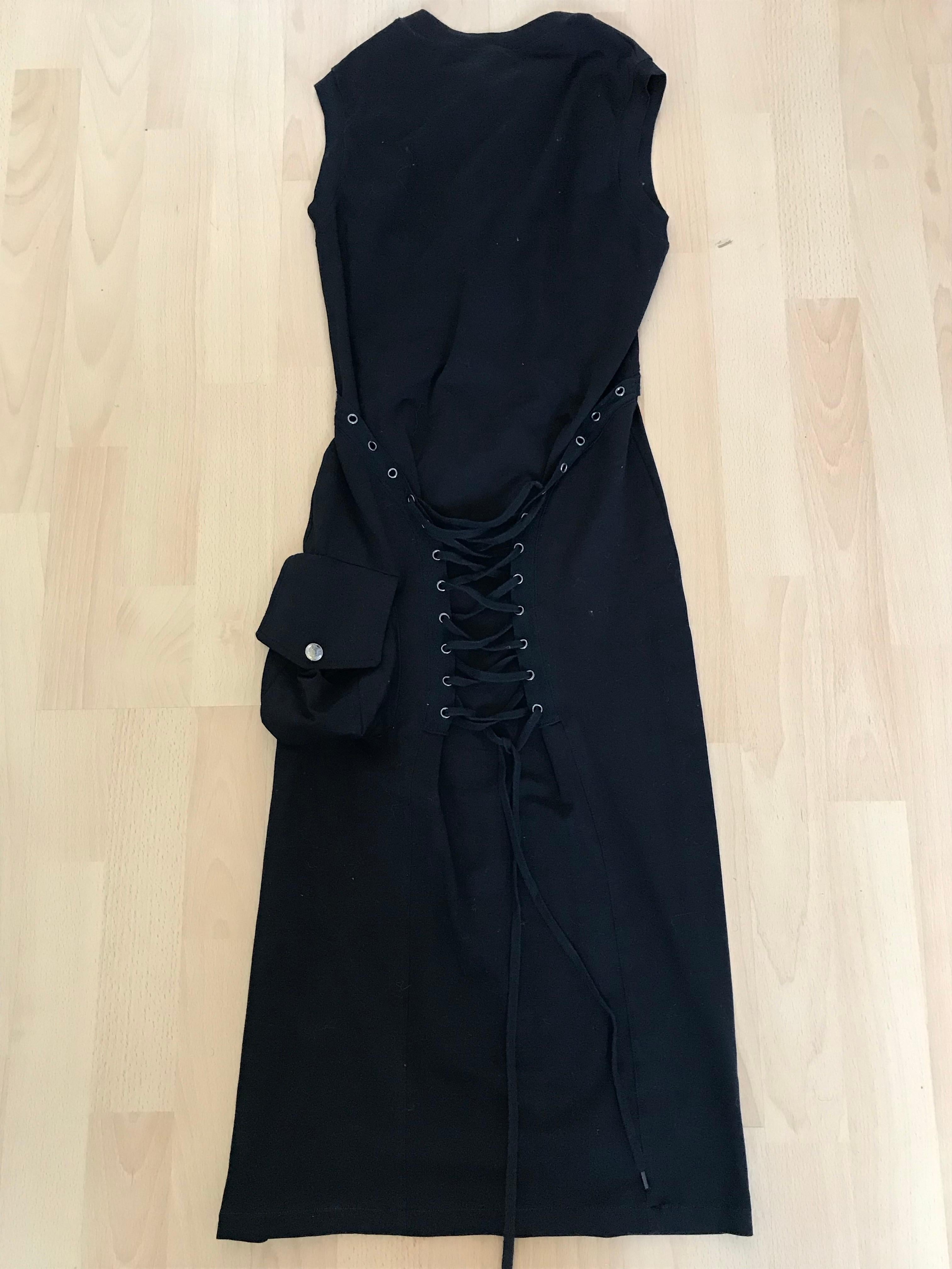 CHRISTIAN DIOR Robe à lacets style corset. en vente 6
