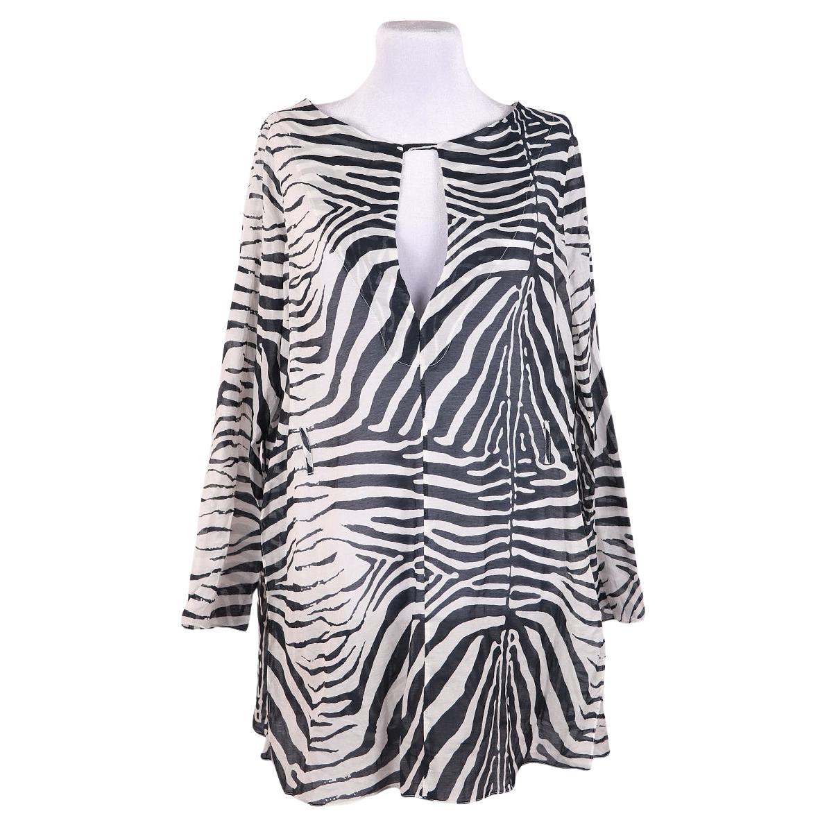 Christian Dior Bluse aus Baumwolle und Seide im Angebot