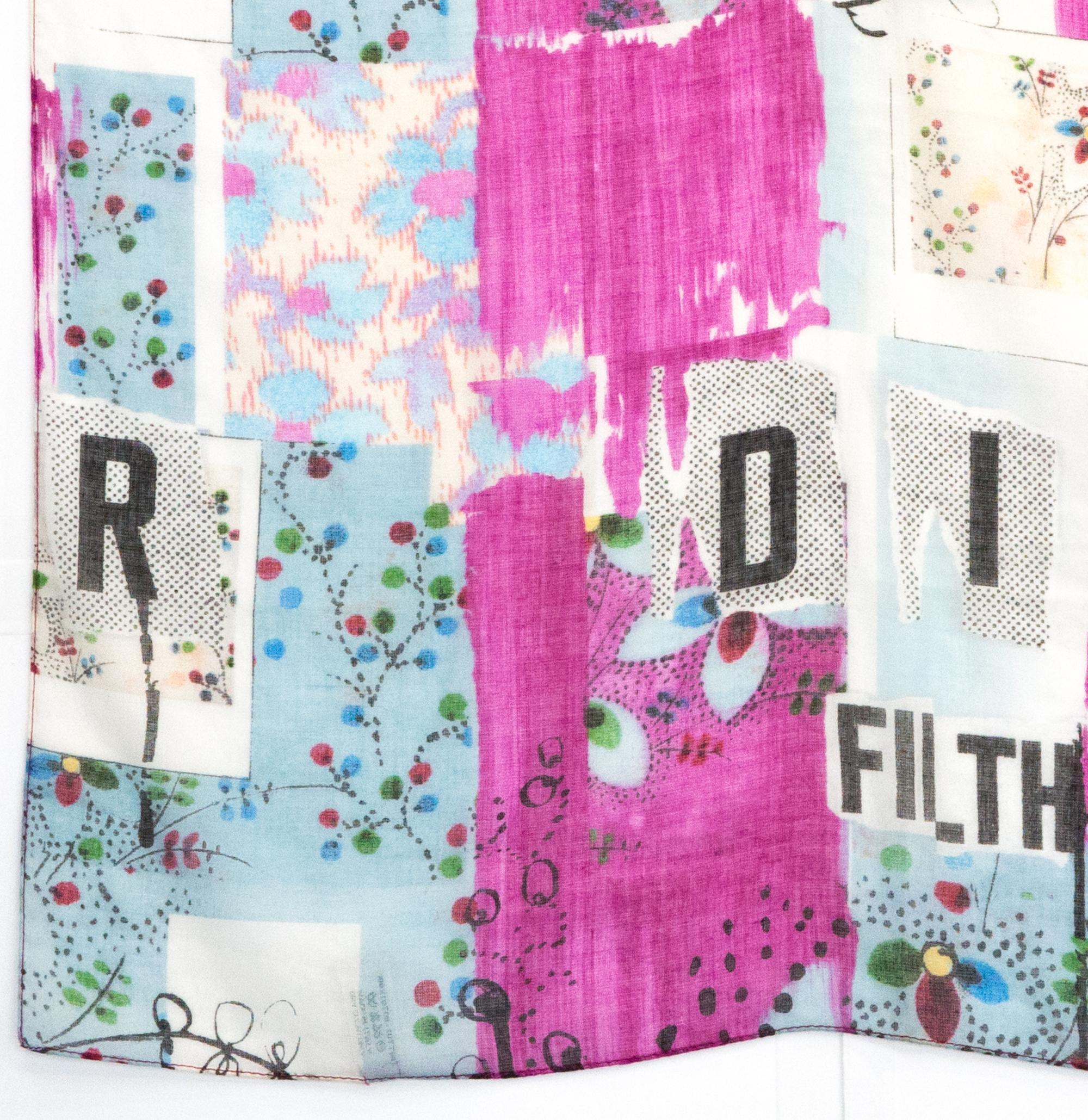 Women's or Men's Christian Dior Cotton Scarf