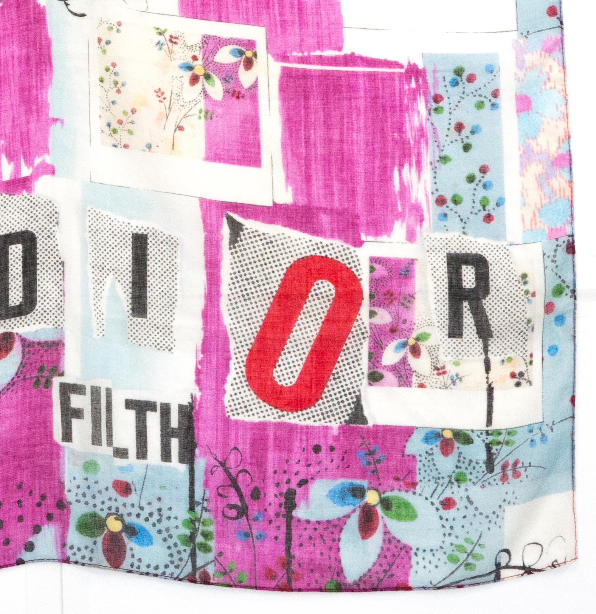 Christian Dior Cotton Scarf 1