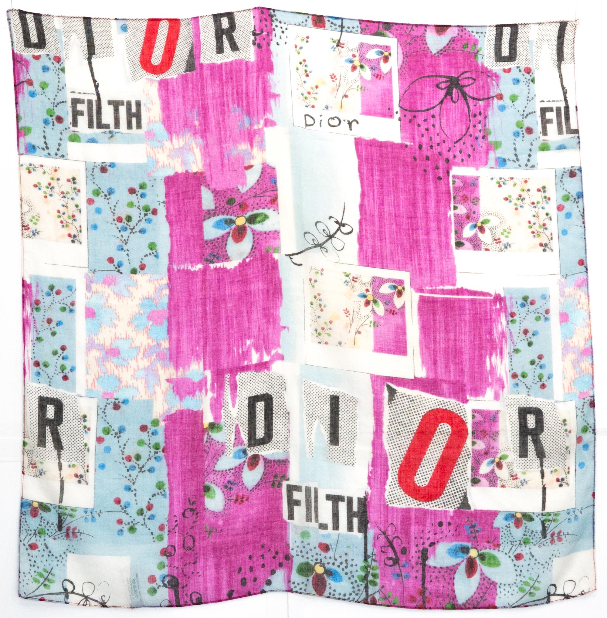 Christian Dior Cotton Scarf 2
