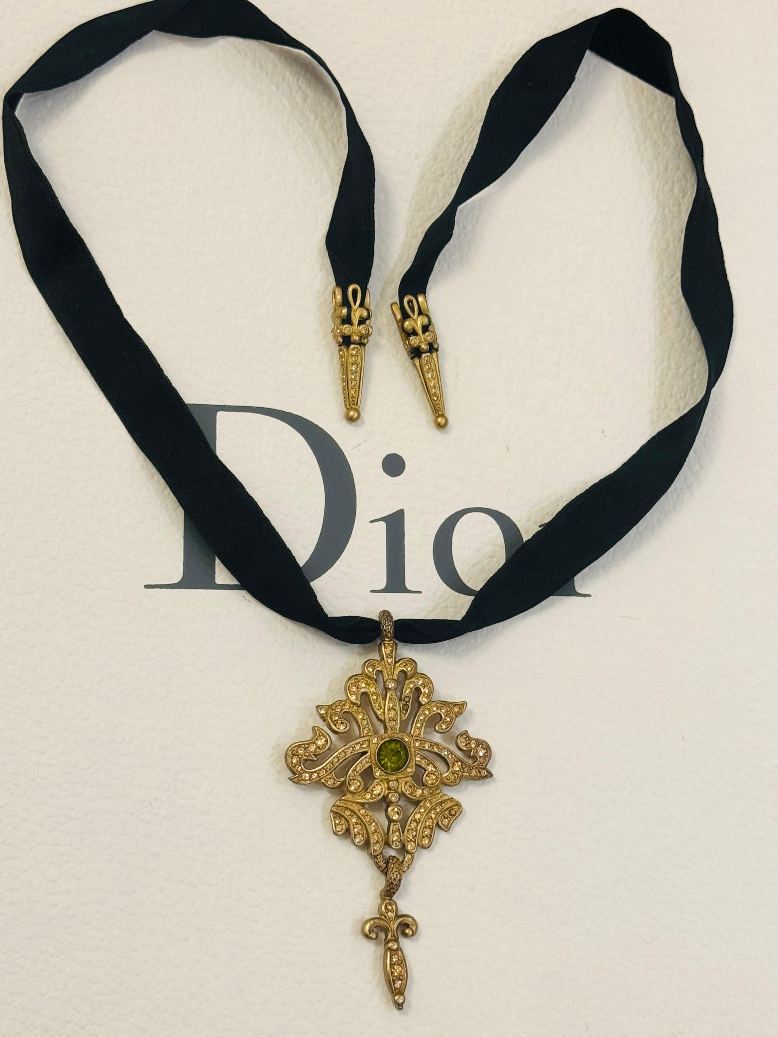 Collana Christian Dior Couture for John Galliano in vendita 4