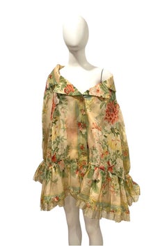 Christian Dior Couture floral dress