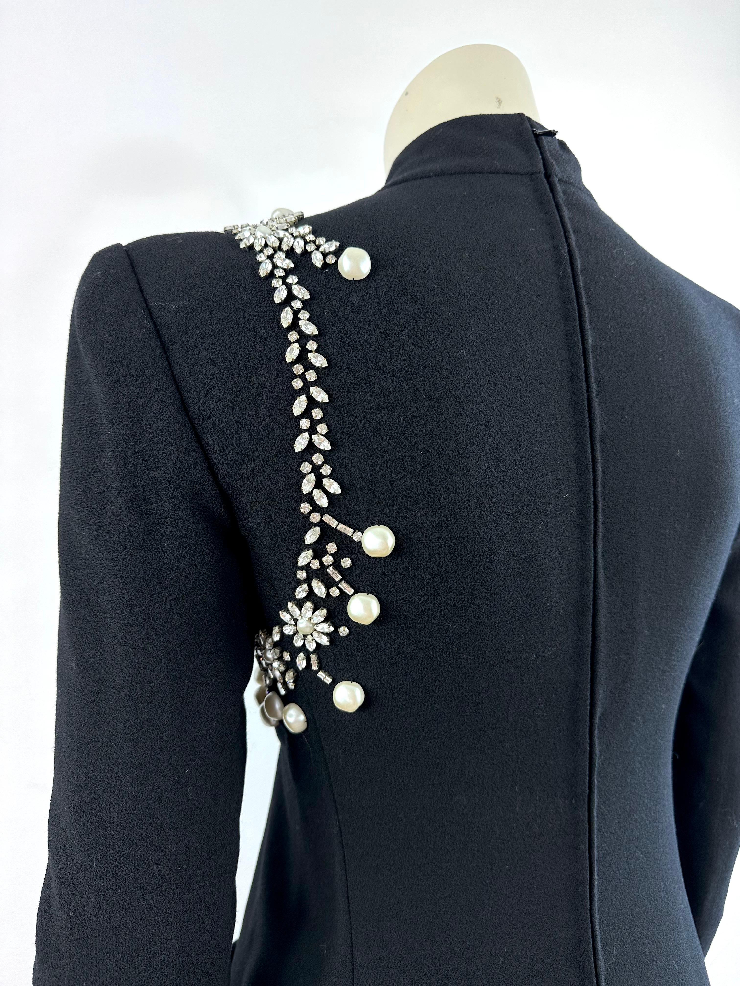 Robe fourreau couture Christian Dior par marc Bohan F/W 86/87 en vente 5