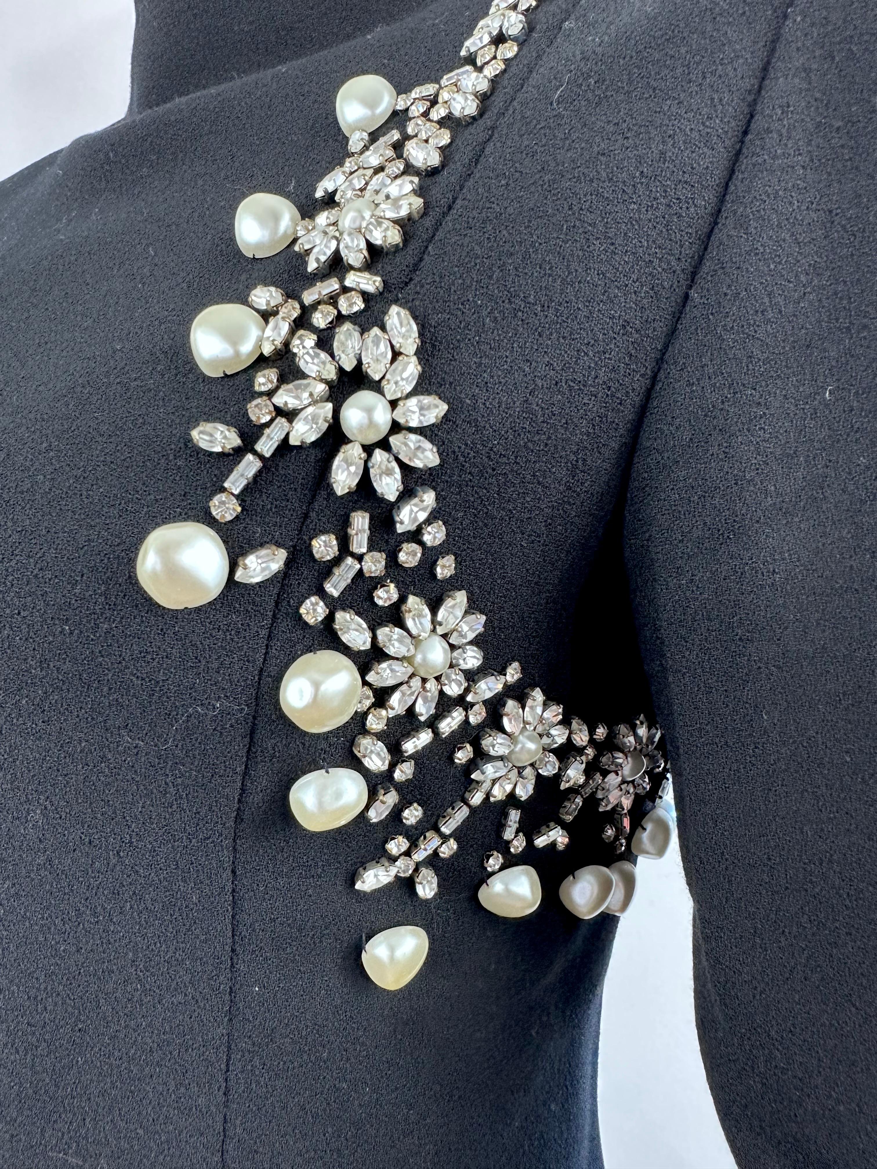 Robe fourreau couture Christian Dior par marc Bohan F/W 86/87 en vente 6