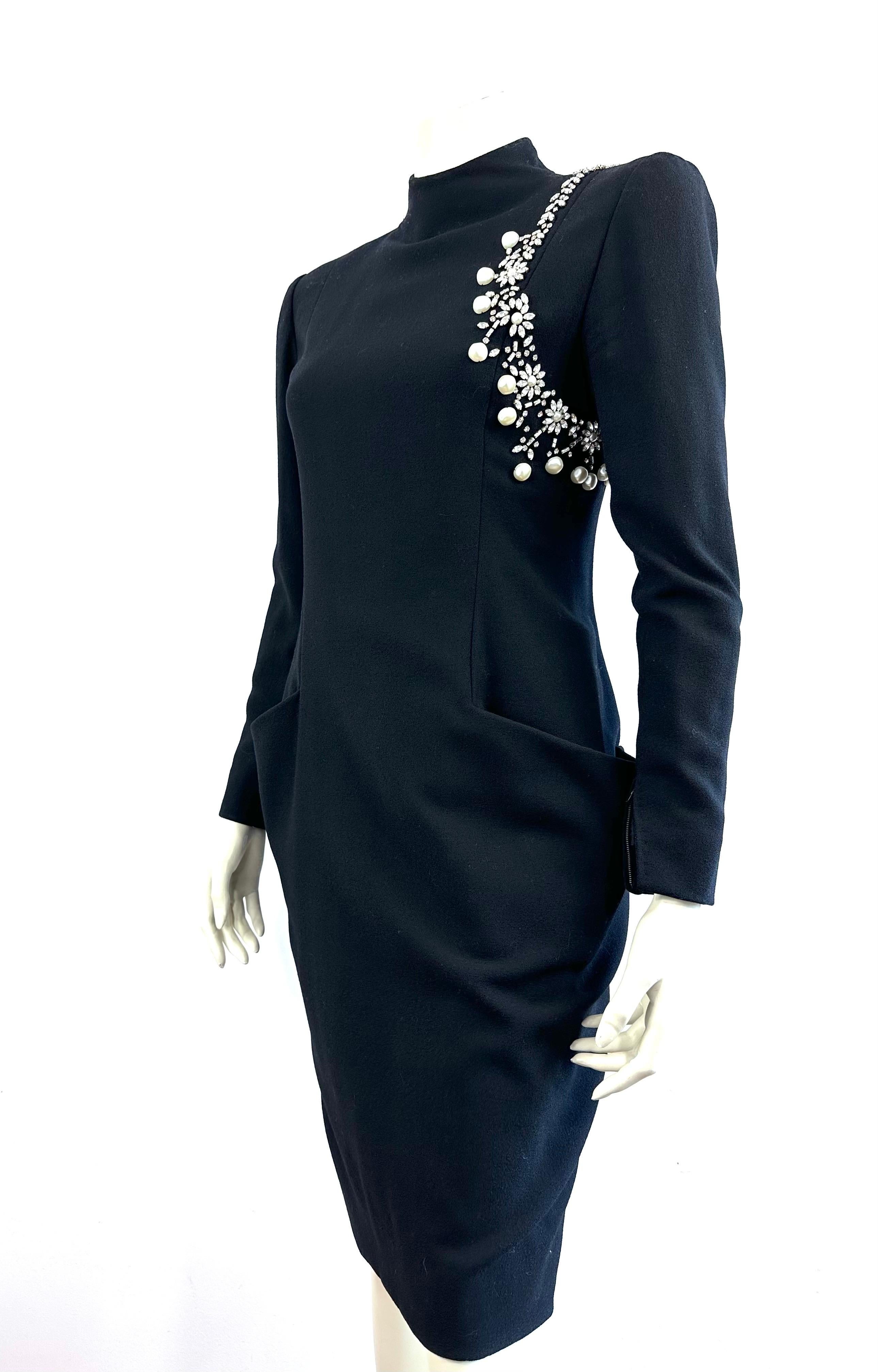 Robe fourreau couture Christian Dior par marc Bohan F/W 86/87 en vente 2
