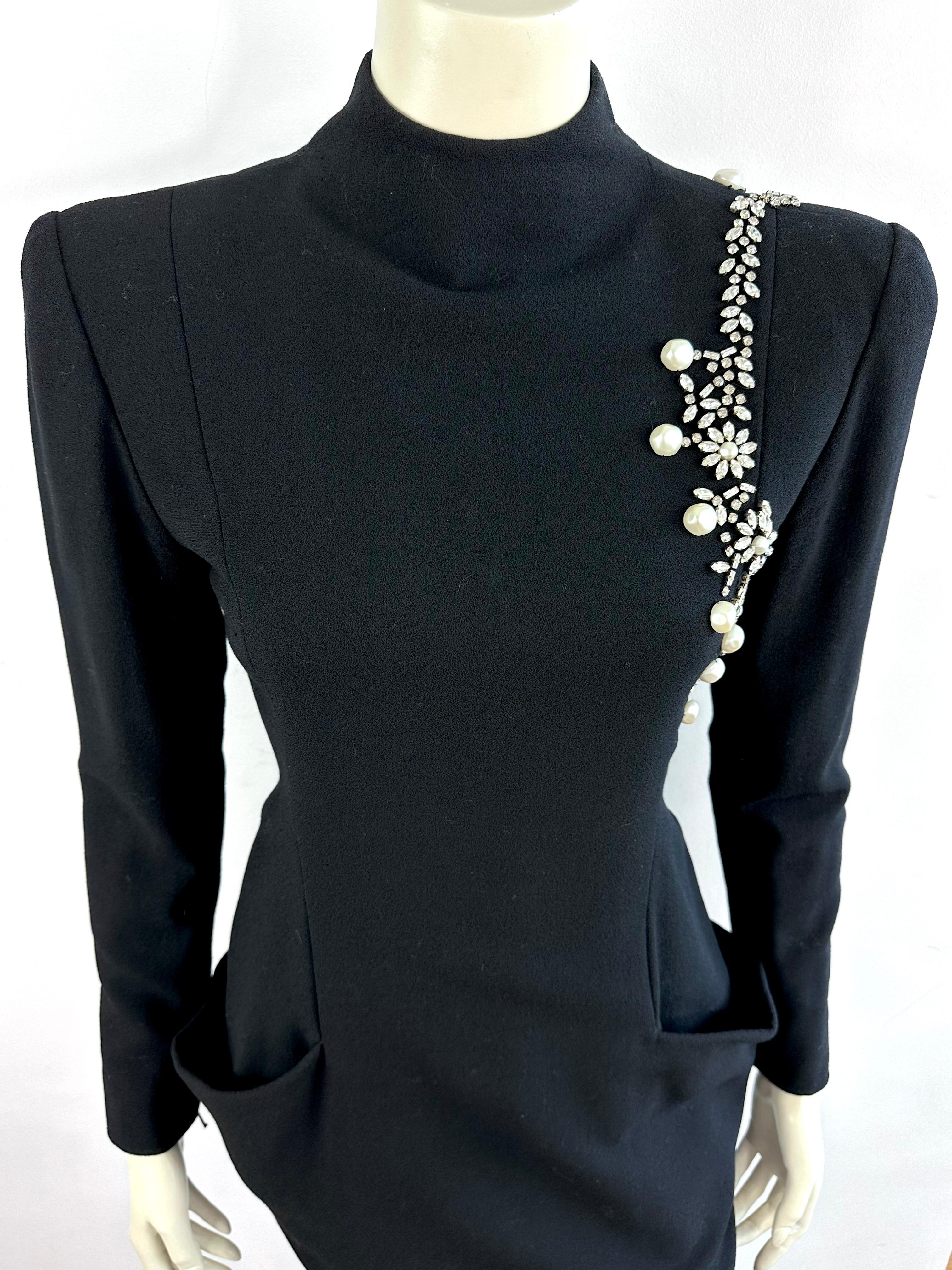 Robe fourreau couture Christian Dior par marc Bohan F/W 86/87 en vente 4