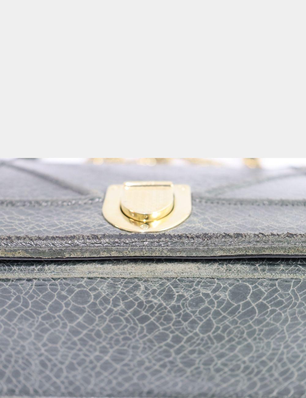 Christian Dior Crackled Diorama Bag 2