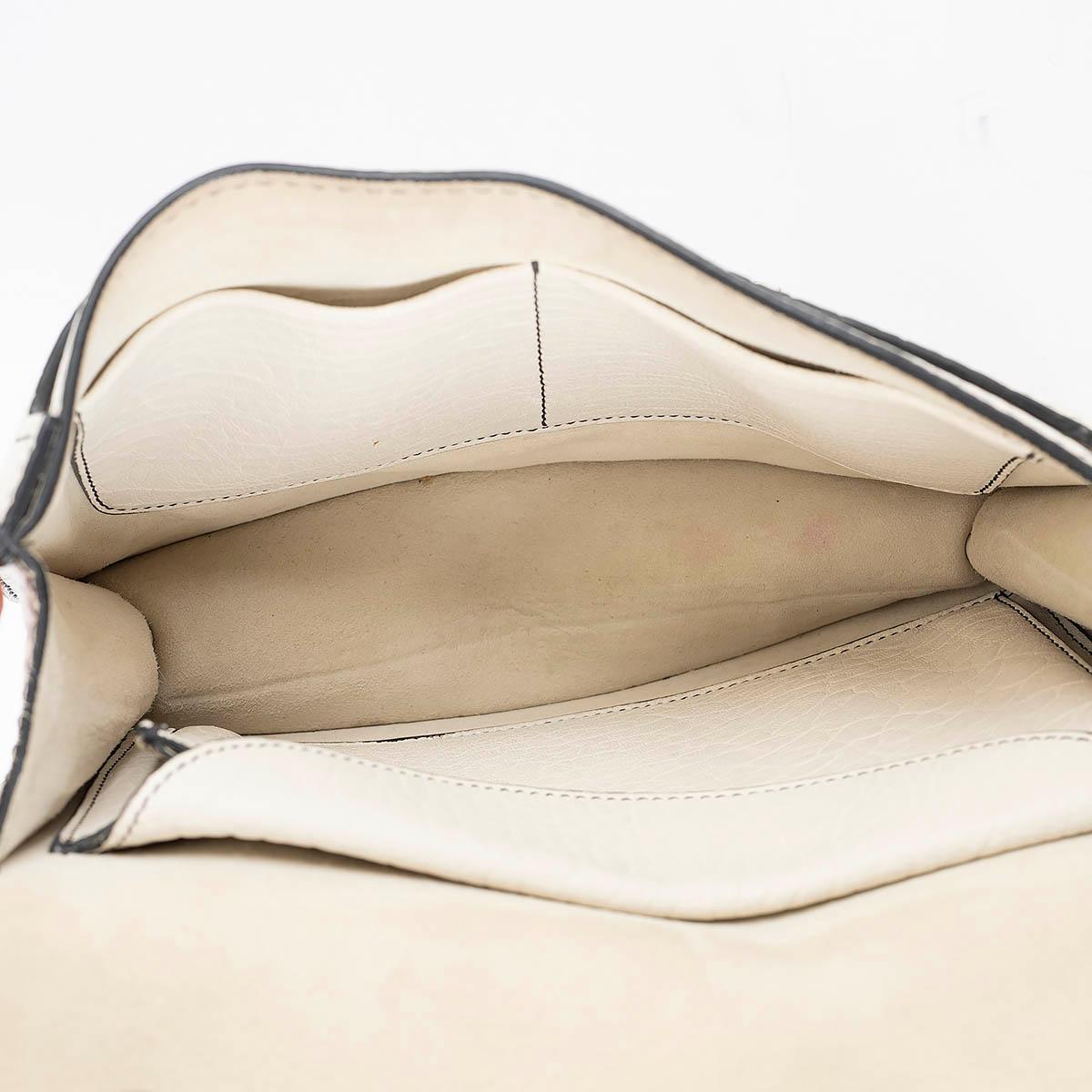 CHRISTIAN DIOR cream leather 2018 J'ADIOR SMALL MOSAIC Shoulder Bag 2