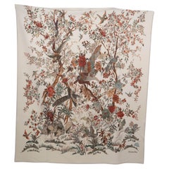 CHRISTIAN DIOR Cremefarbene Wolle 2024 JARDIN D'HIVER Überdeckendecke