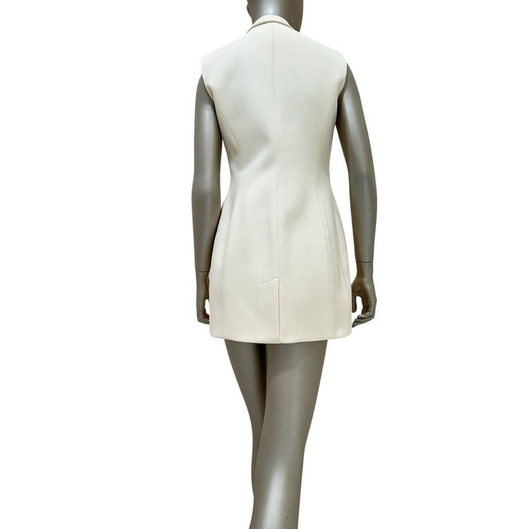 cream vest dress Fifteen Twenty Elora Mixed Media Vest Dress - Oatmeal
