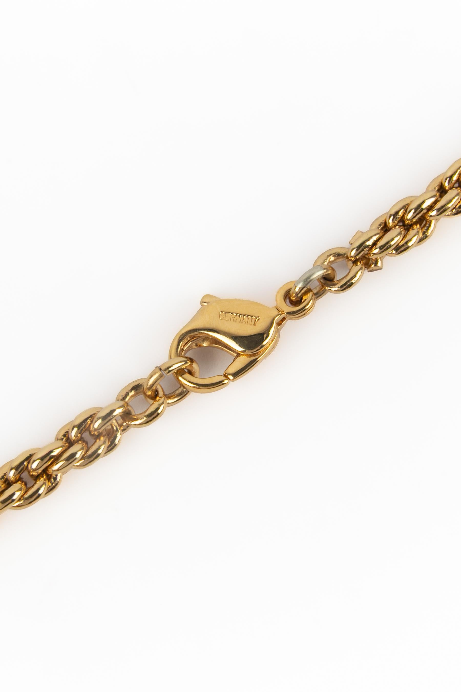 Christian Dior 'cross' necklace For Sale 9