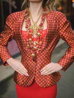 Christian Dior 'cross' necklace