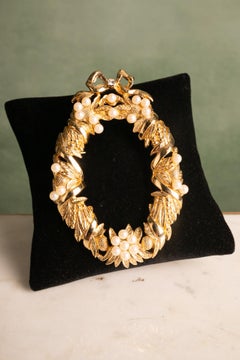 Christian Dior 'crown' brooch by Gianfranco Ferré circa 1990