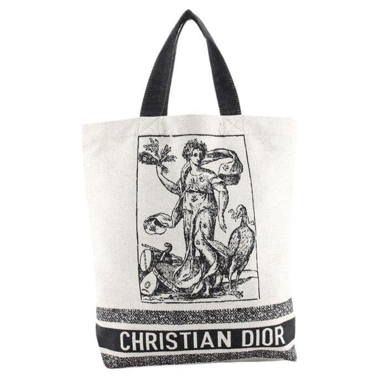 Christian Dior Cruise 2021 Shopping Tote Printed Canvas at 1stDibs