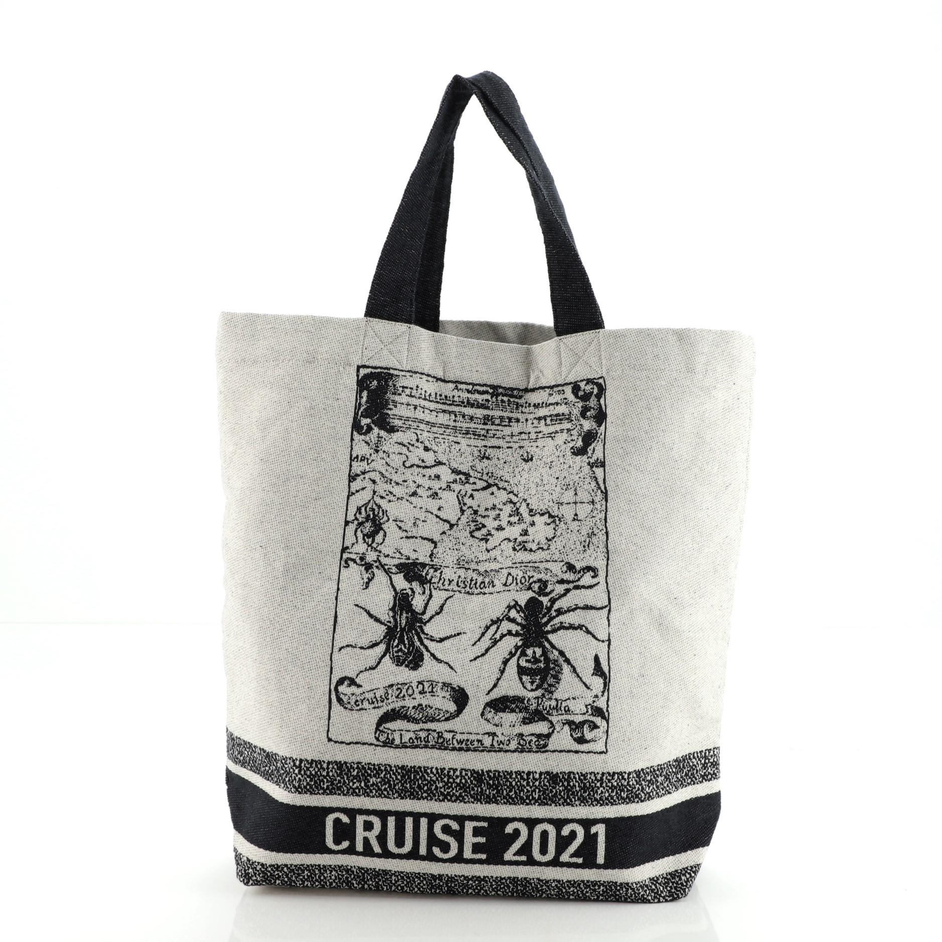 christian dior cruise 2022 tote bag