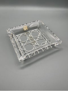 Christian Dior Crystal Ashtray 1980