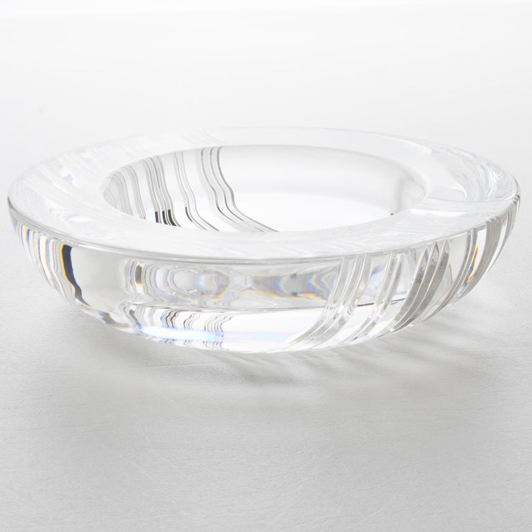 Christian Dior Crystal Cigar Ashtray Bowl Dish Catchall Desk Tidy For