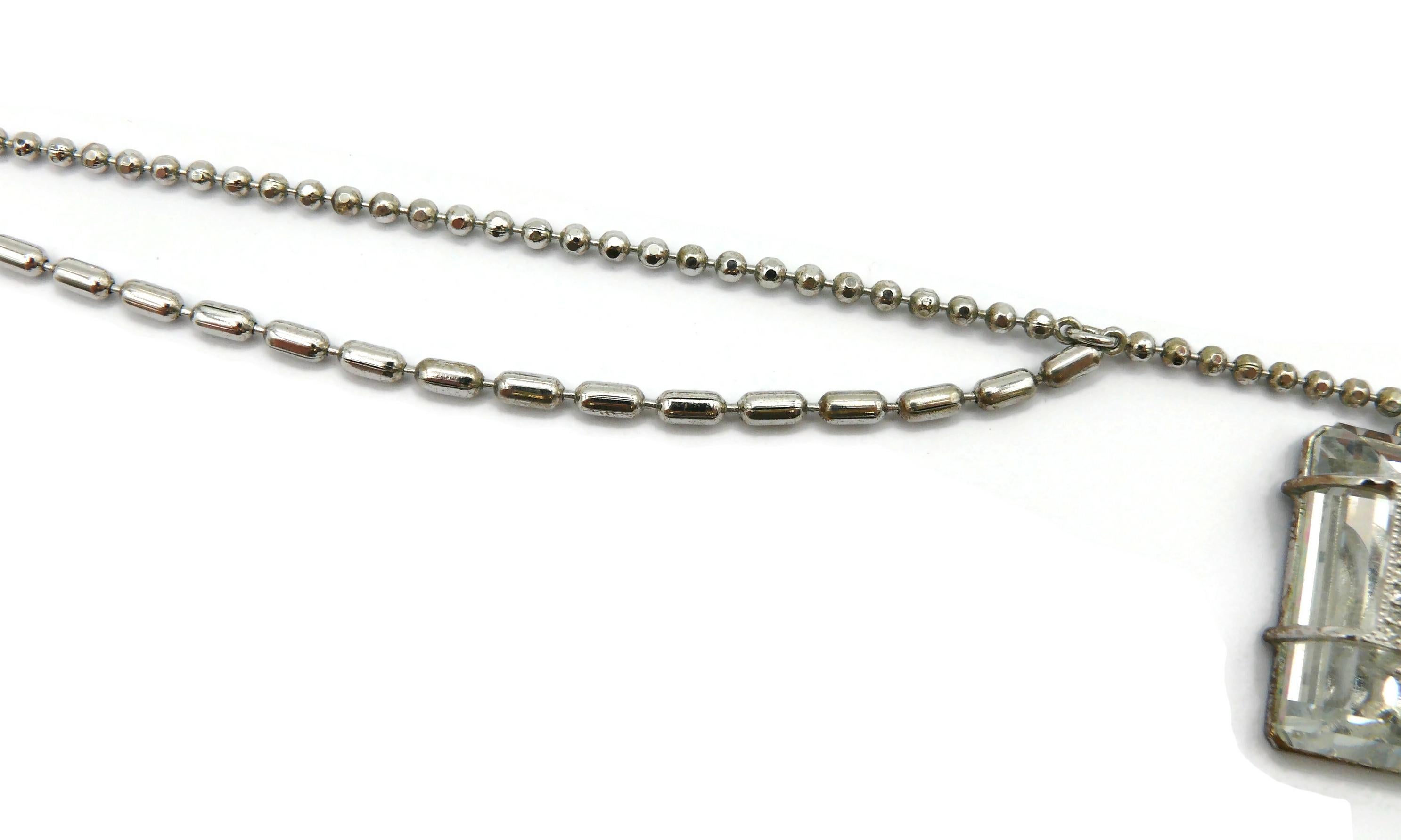 dior locket necklace