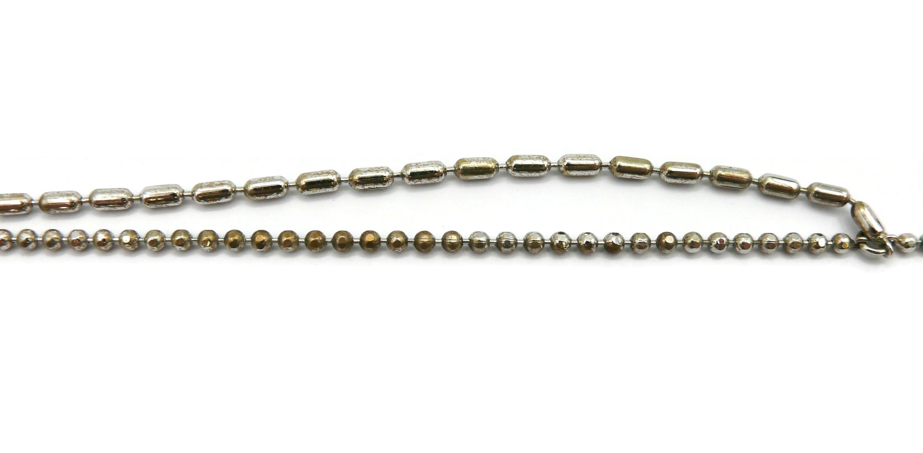 Collana con ciondolo in cristallo Christian Dior in vendita 4