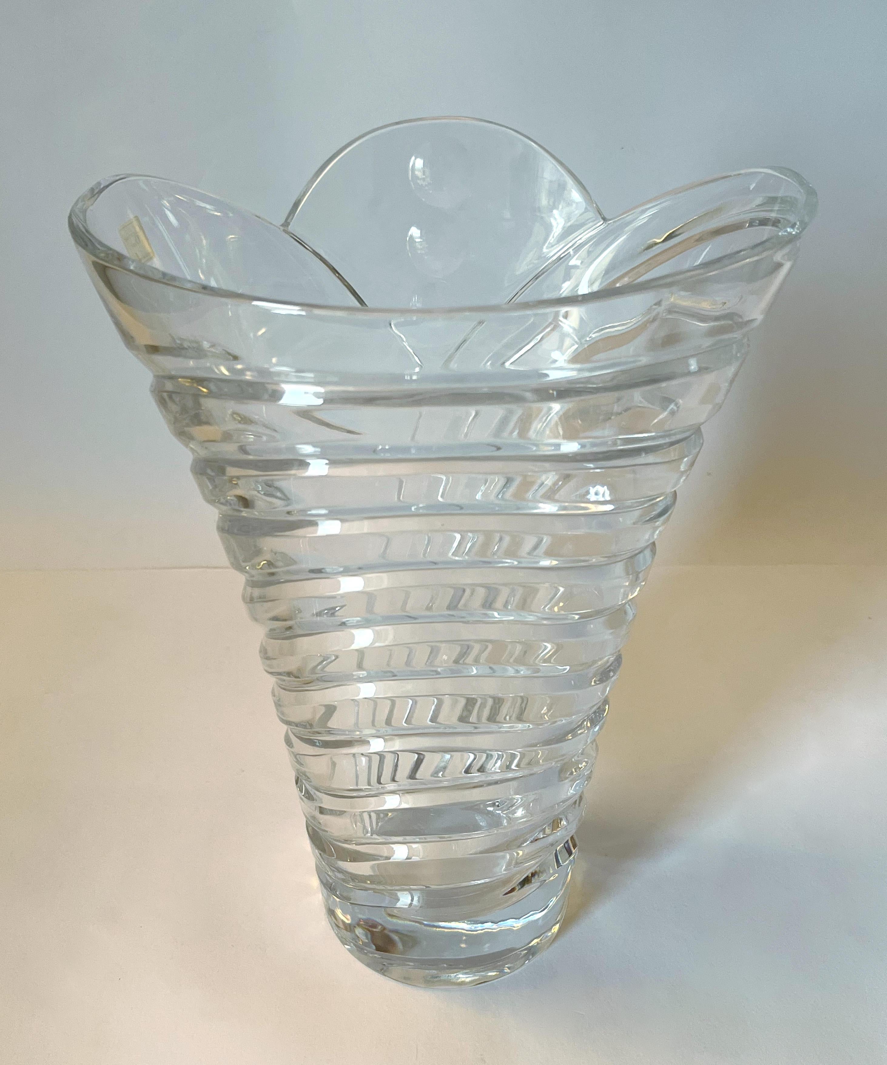 XX secolo Vaso di cristallo Christian Dior in vendita