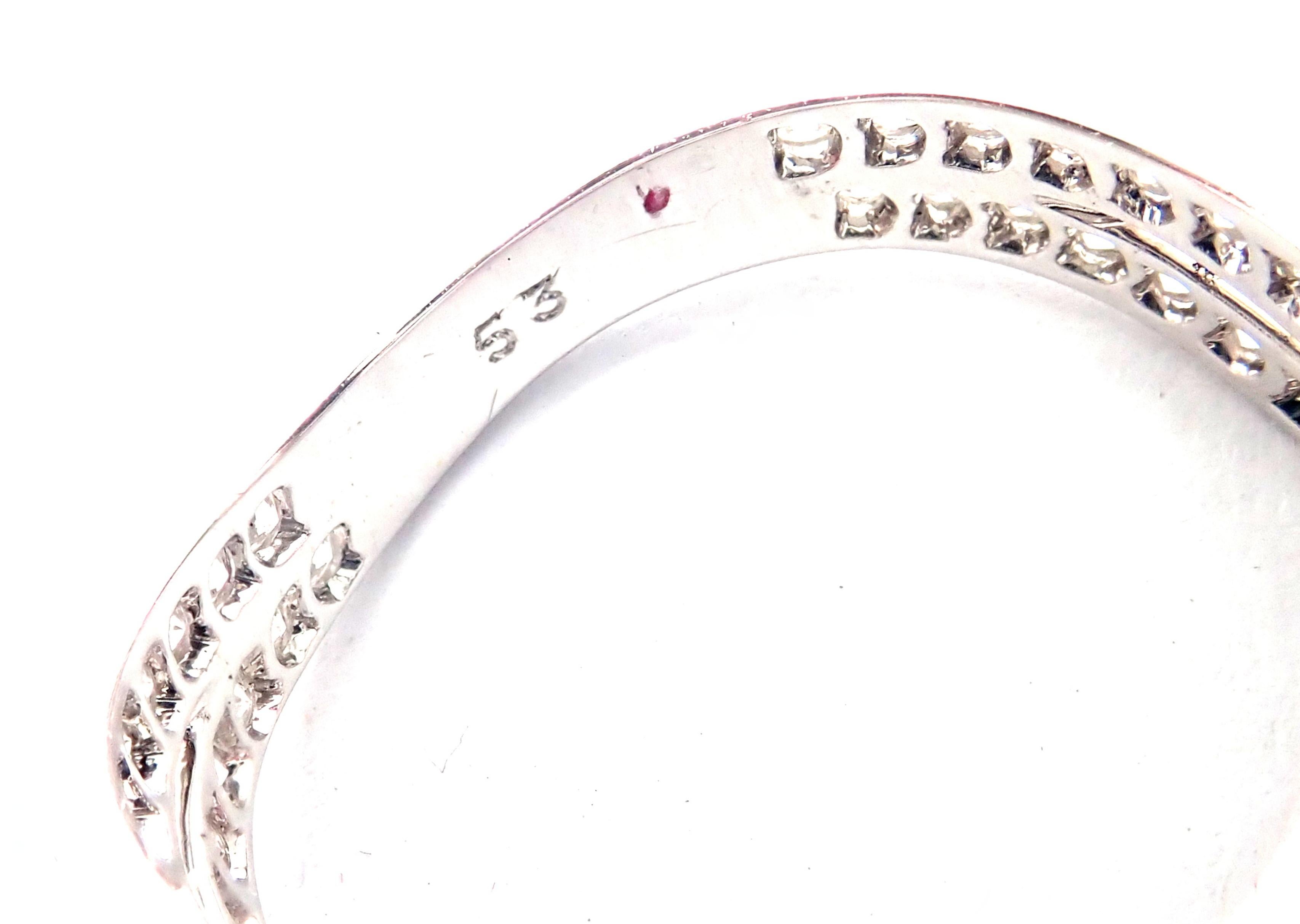 Women's or Men's Christian Dior Cupidon Diamond Ruby Red Spinel Heart Ring