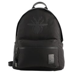 Christian Dior D-Bee Zip Backpack Nylon and Rubber