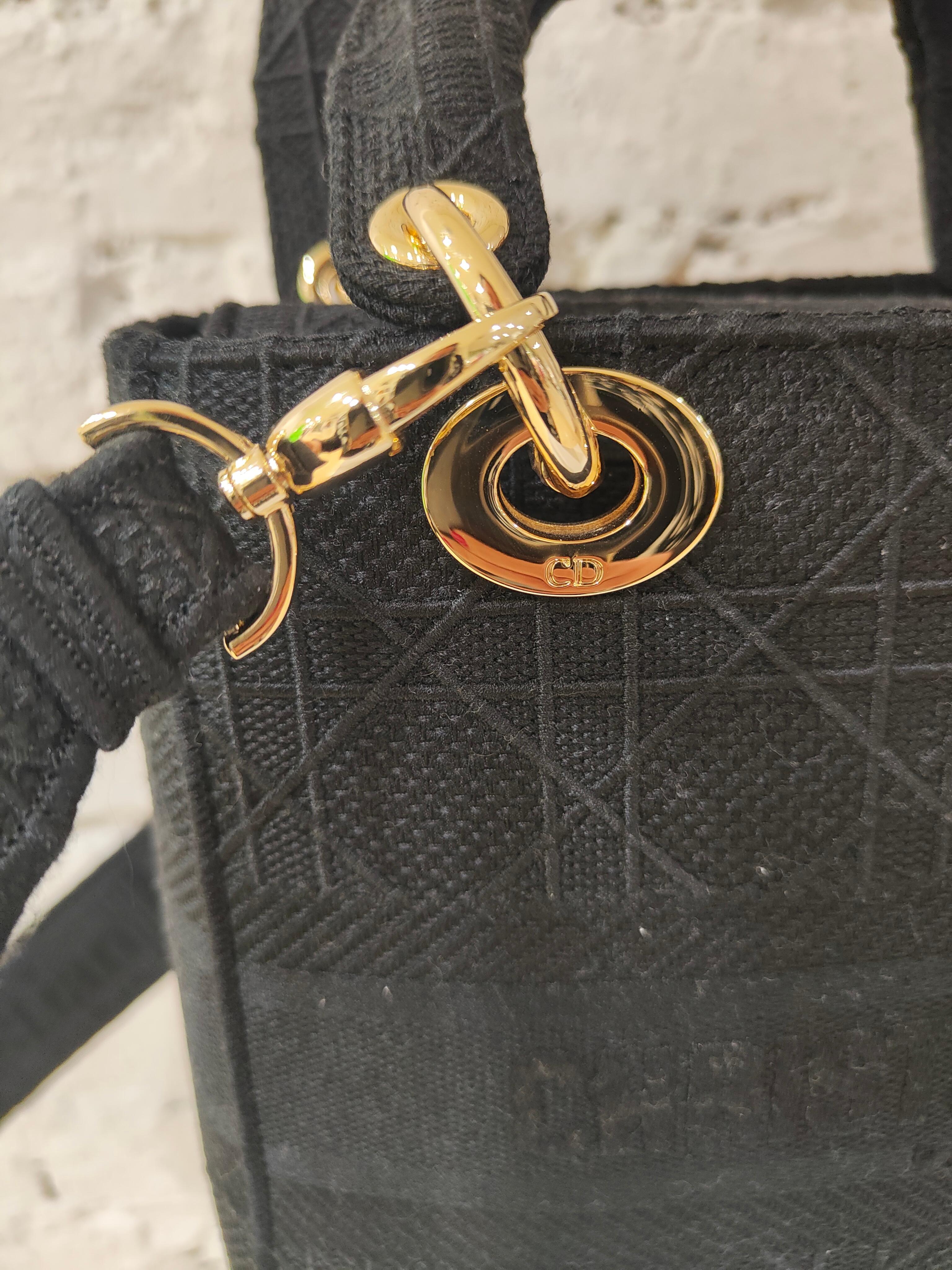 Christian Dior D lite black shoulder handbag 1