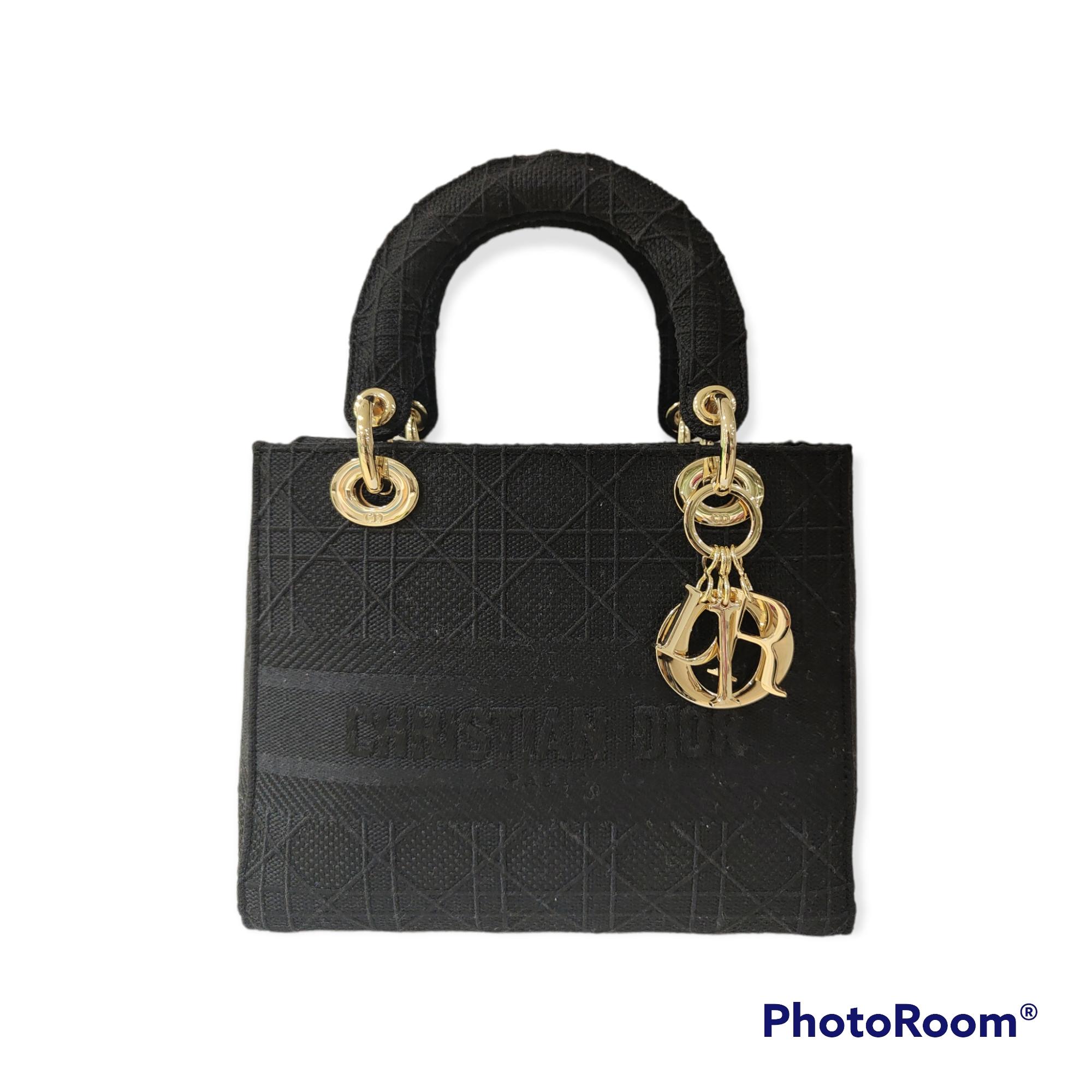 Christian Dior D lite black shoulder handbag 2