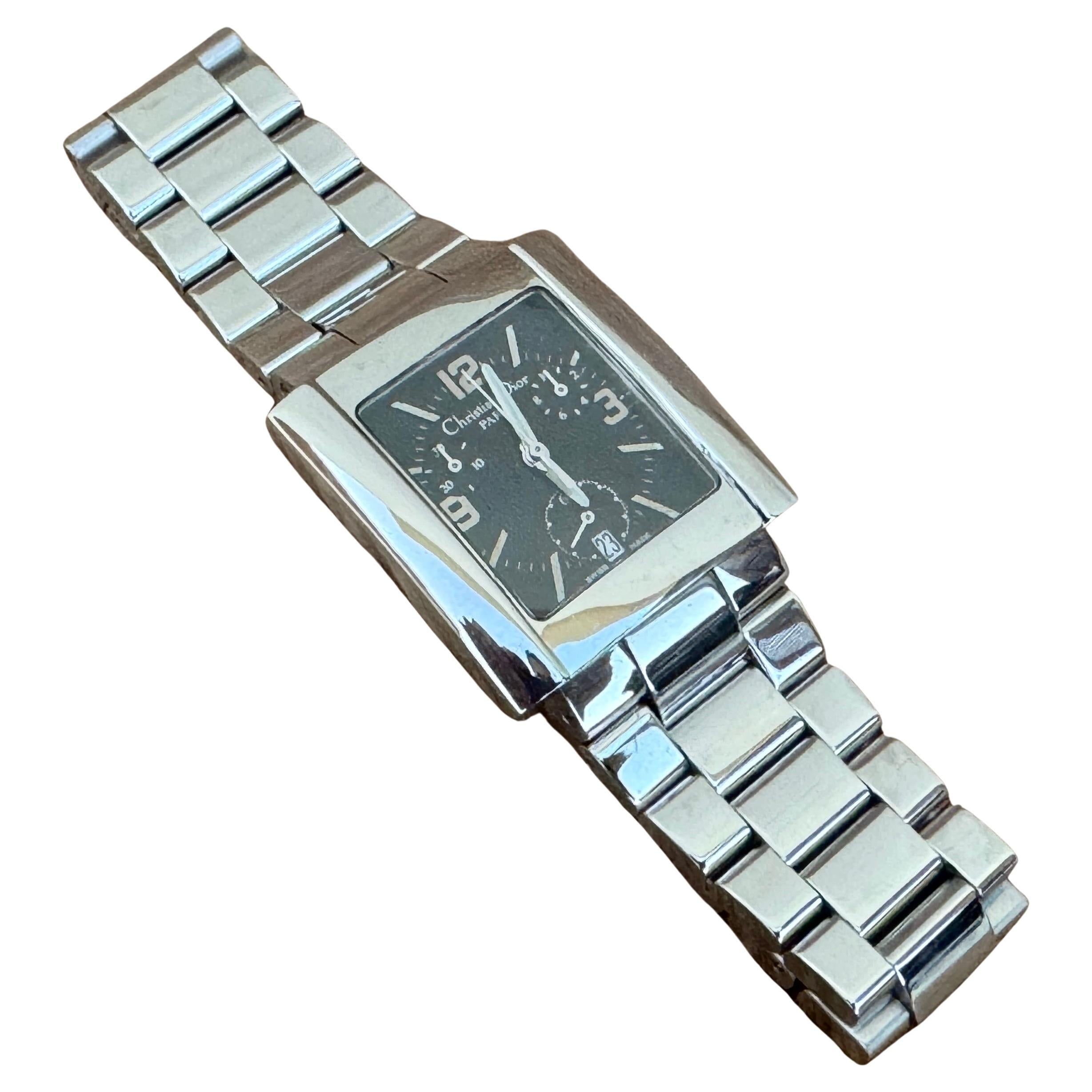 CHRISTIAN DIOR D81-100 Chronograph Stainless-steel Watch