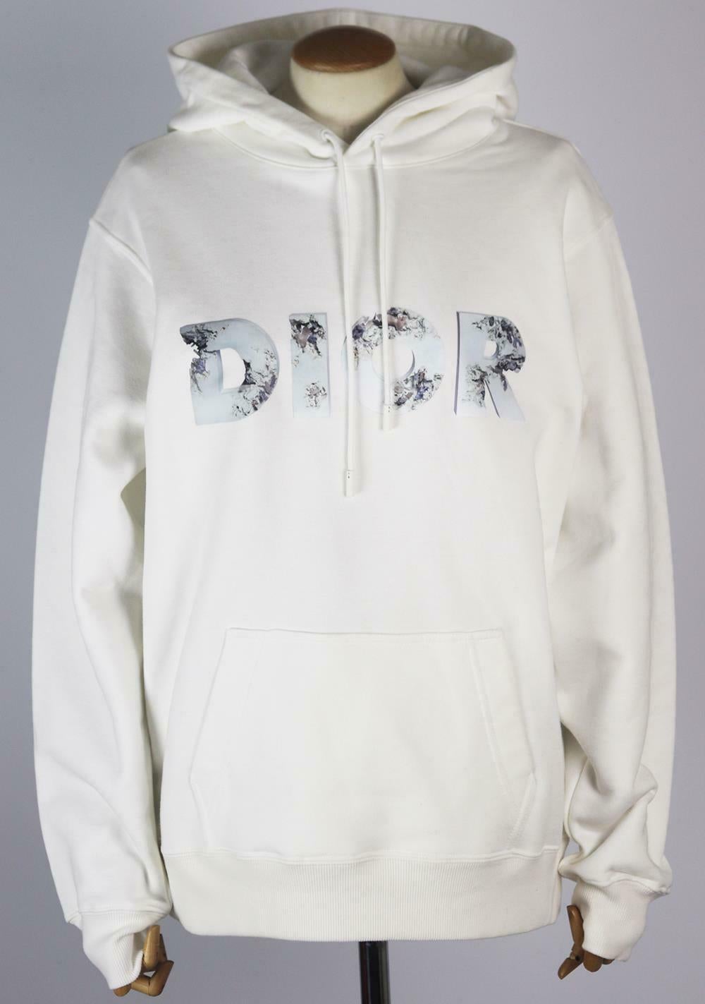 Christian Dior + Daniel Arsham Oversized Printed Cotton Jersey 